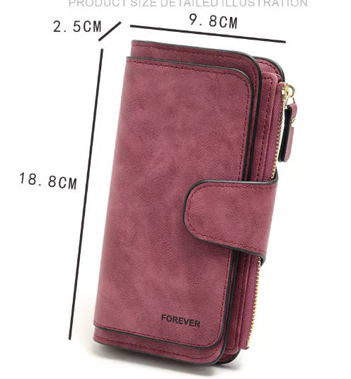 🔥RETRO GLAMOROUS MULTIPLE SLOTS WOMEN WALLETS