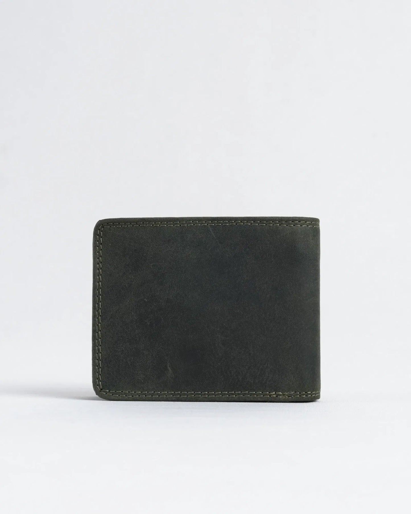 Cambridge Men’s Original Leather Wallet (Rugged Green)