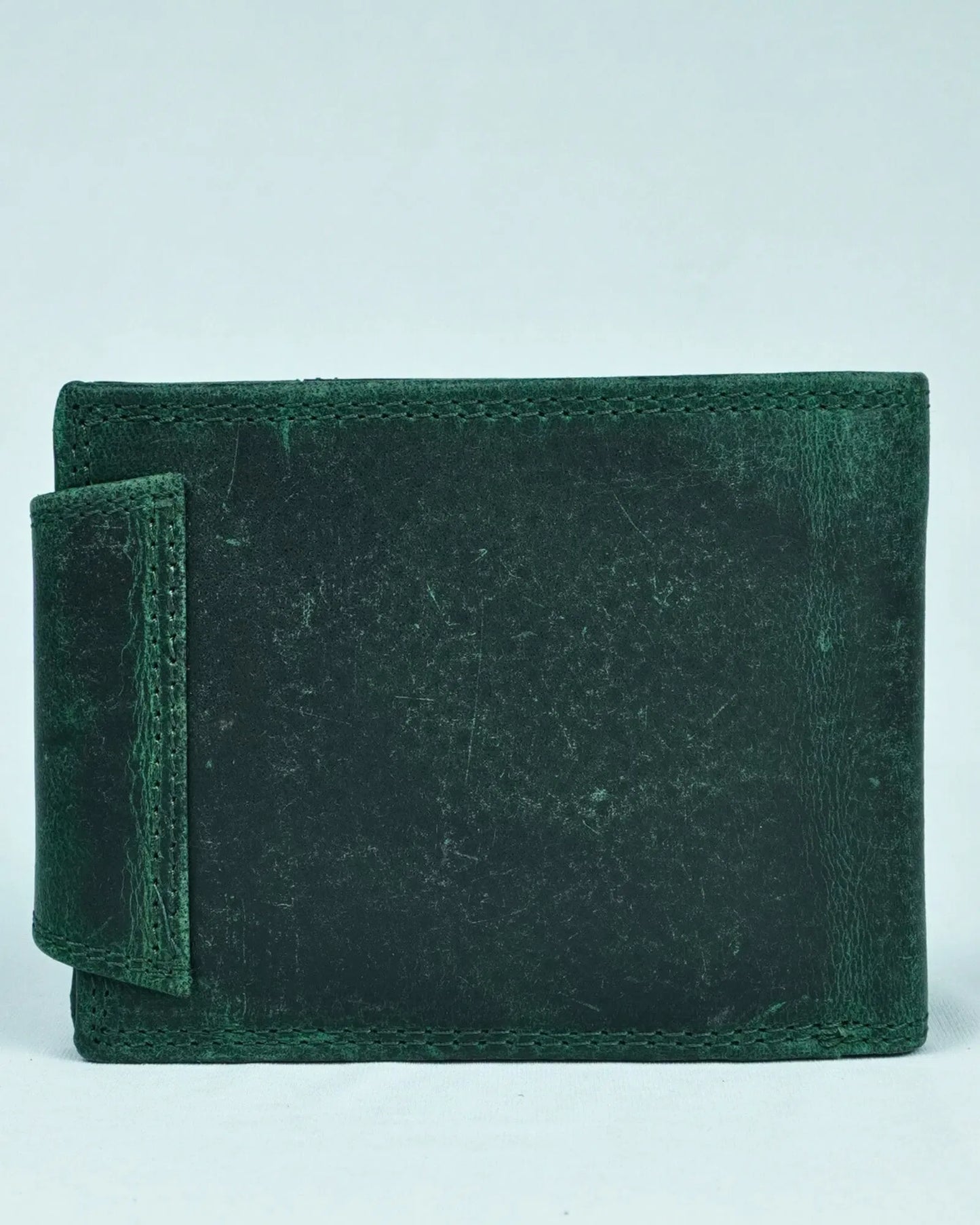 Derby – Men’s Original Leather Wallet (Rugged Green)