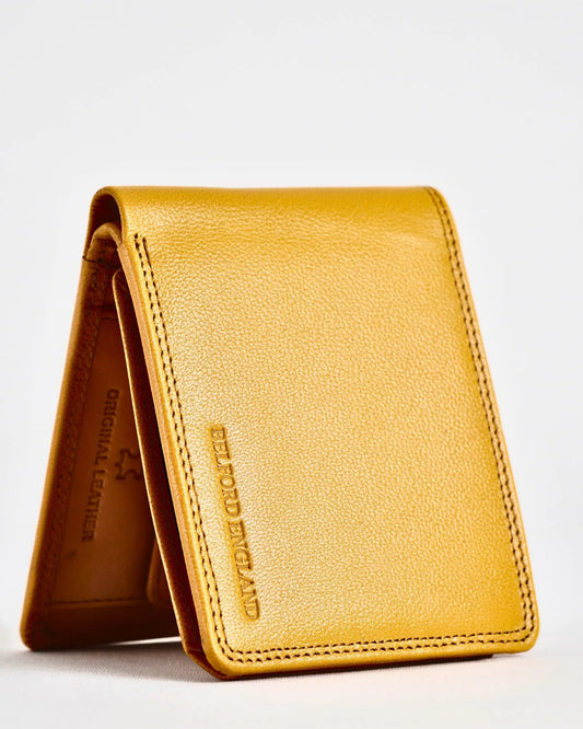 Cambridge – Men’s Original Leather Wallet (Rich Tan)