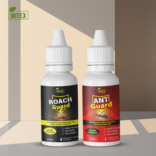 Pest Guard Combo - Best Cockroach, Ant and mite repellent for your home