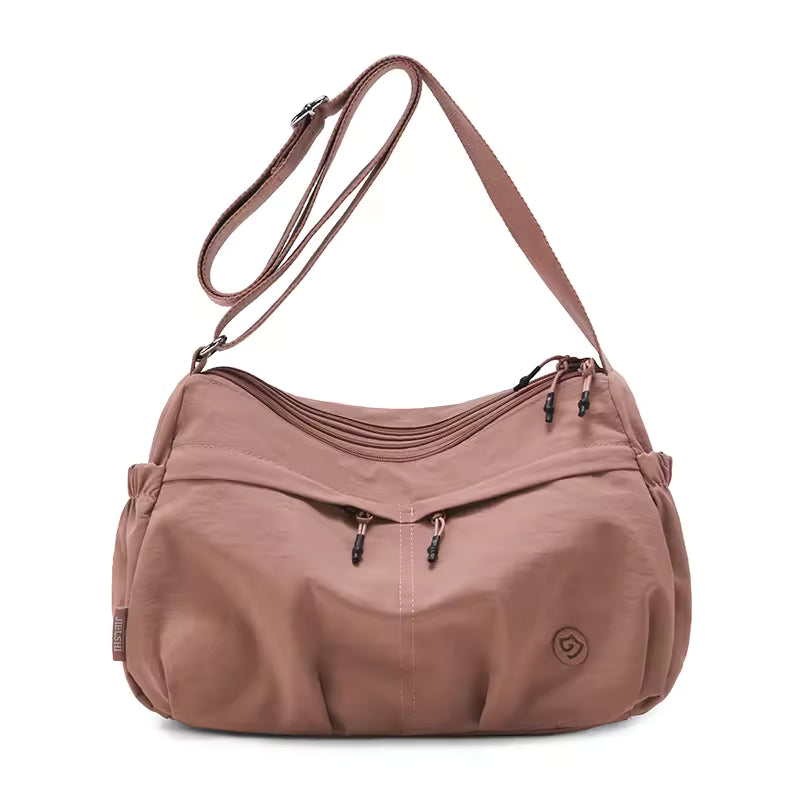Stylish New Nylon Crossbody Bag – Lightweight, Spacious & Perfect for Everyday Travel!