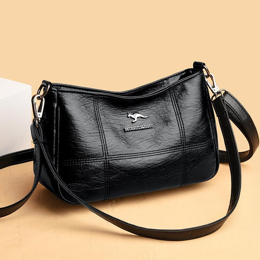 Genuine Leather Women’s Handbag – 2026 Retro Luxury Edition